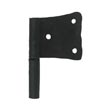 102.05L-GM - Original Flag Cabinet Hinge - Left Mount w/ 1/2 Mortise Post - 1 3/4" Flag x 2 1/2" Post