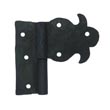 110.50L-GF - Fleur de Lis Flag Cabinet Hinge - Left Mount w/ Flush Mount Post - 2 1/8" Flag x 2 1/2" Post