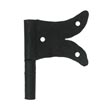 113.25L-GM - Split Tail Flag Cabinet Hinge - Left Mount w/ 1/2 Mortise Post - 1 5/8" Flag x 2 1/2" Post