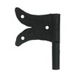 113.25R-GM - Split Tail Flag Cabinet Hinge - Right Mount w/ 1/2 Mortise Post - 1 5/8" Flag x 2 1/2" Post