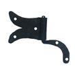 113.25R-SN - Split Tail Flag Cabinet Hinge - Right Mount w/ Handforged Swanneck Post - 1 5/8" Flag x 2 3/4" Post