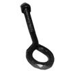 860.03 - Wrought Iron Eye Bolt w/ Square Nut - 1/4 x 3"