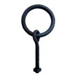 302NB.15 - Iron Cabinet/Drawer Ring Pull - 1 5/8" Post & Nut