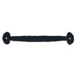 306.09 - Wrought Iron Bean End Cabinet/Drawer Pull - 9" Long - 7" Centers