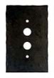 901BUTTON - Forged Iron Button Style Switch Cover Plate - 1 Gang