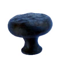 401.BG - Large Round Profile Turned & Forged Iron Knob